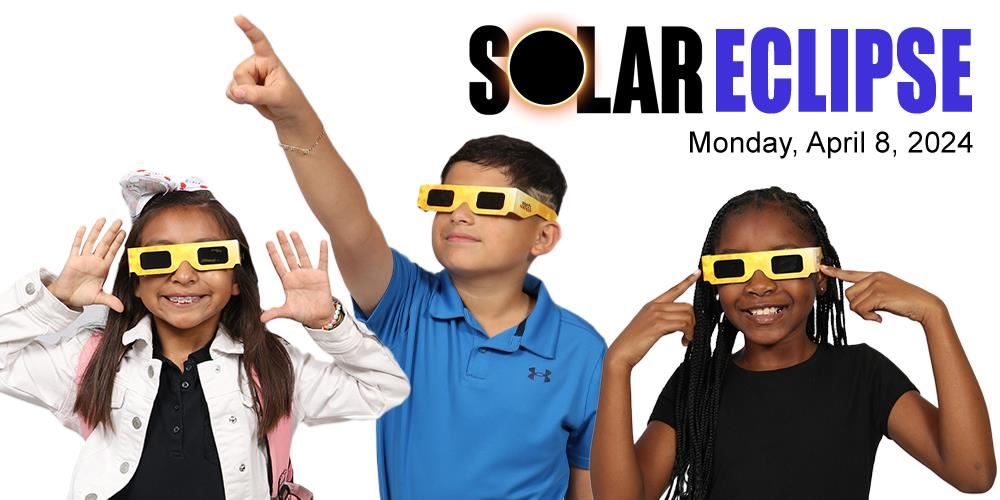 Solar Eclipse Monday, April 8, 2024